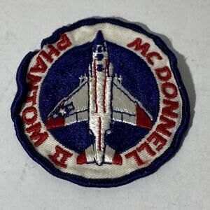 Original Authentic Vietnam-era USAF McDonnell F-4 Phantom II Patch (Combat)